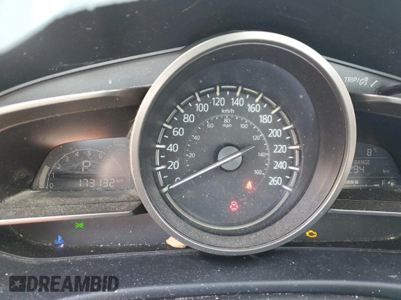 2018 Mazda 3 Sport with VIN JM1BN1U75J1182748, listed as a Copart auction lot 47853515 with 173,132 mi miles and Salvage Title. Bid and sale history available at DreamBid. Image 9.