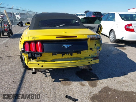 2017 Ford Mustang EcoBoost Premium with VIN 1FATP8UH3H5245063, listed as a IAAI auction lot 40810938 with 76,232 mi miles. Bid and sale history available at carsss.com. Image 18.