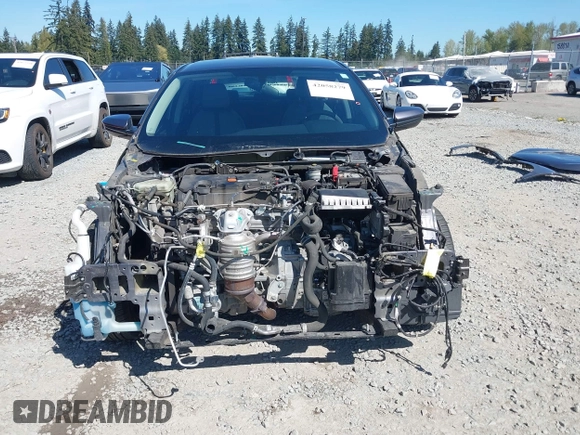 2017 Honda Civic Sedan LX with VIN 2HGFC2F58HH574855, listed as a IAAI auction lot 42058279 with 89,442 mi miles. Bid and sale history available at carsss.com. Image 6.