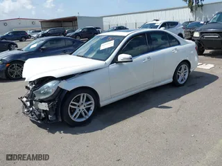 2013 Mercedes-Benz C-Class C 250 Sport with VIN WDDGF4HB5DR298997, listed as a IAAI auction lot 41934514 with 108,793 mi miles. Bid and sale history available at carsss.com. Image 2.