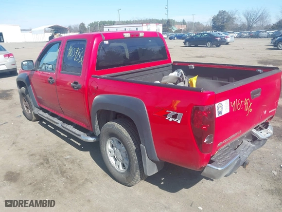 2005 Chevrolet Colorado 1SC LS Z85 with VIN 1GCDT136758158309, listed as a IAAI auction lot 41659836 with 81,831 mi miles. Bid and sale history available at carsss.com. Image 3.