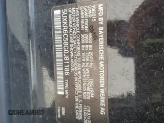 2016 BMW X5 xDrive50i с VIN 5UXKR6C58G0J81186, выставлен на аукционе Copart как лот 56649005 с пробегом 108 049 миль миль и Списание • Salvage title. История ставок и продаж доступна на DreamBid. Изображение 14.