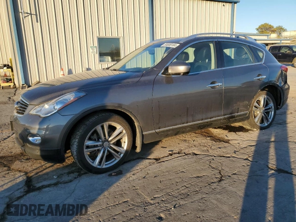 2012 Infiniti EX Journey with VIN JN1AJ0HR0CM450204, listed as a Copart auction lot 84688184 with 98,222 mi miles and Salvage Title. Bid and sale history available at DreamBid. Image 1.