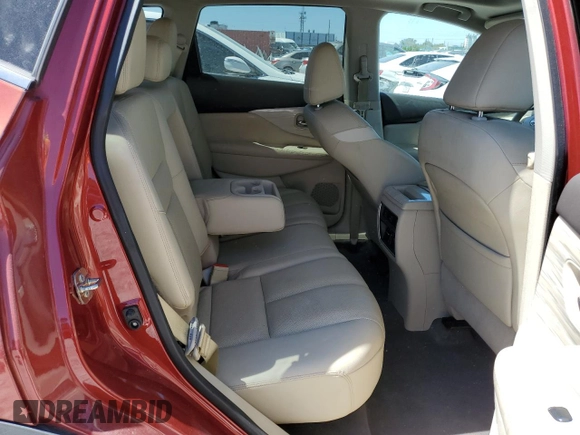 2017 Nissan Murano Platinum with VIN 5N1AZ2MG0HN124034, listed as a Copart auction lot 48555315 with 105,538 mi miles and Non Repairable. Bid and sale history available at DreamBid. Image 11.