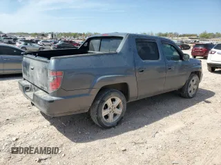 2013 Honda Ridgeline RTL with VIN 5FPYK1F51DB012680, listed as a Copart auction lot 50987085 with 63,372 mi miles and Salvage Title. Bid and sale history available at carsss.com. Image 3.