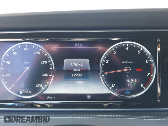 2017 Mercedes-Benz S 550 with VIN WDDXJ8FB7HA028490, listed as a IAAI auction lot 42675954 with 19,756 mi miles and . Bid and sale history available at DreamBid. Image 7.