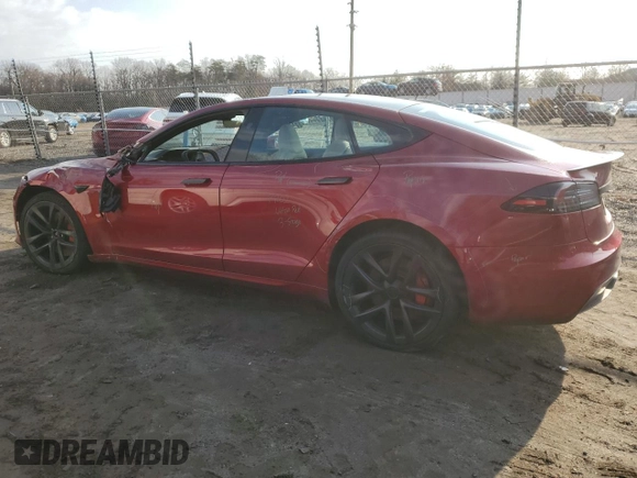 2023 Tesla Model S Plaid с VIN 5YJSA1E60PF528755, выставлен на аукционе Copart как лот 43385815 с пробегом 17 406 миль миль и Списание • Salvage title. История ставок и продаж доступна на DreamBid. Изображение 2.