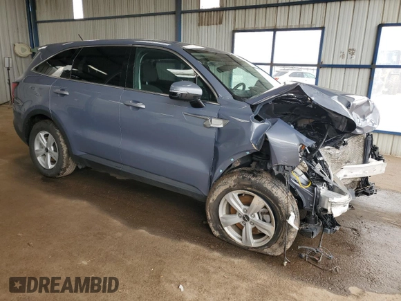 2023 Kia Sorento LX with VIN 5XYRGDLCXPG179412, listed as a Copart auction lot 61254105 with 57,545 mi miles and Clean title. Bid and sale history available at DreamBid. Image 4.