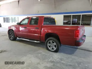 2008 Dodge Dakota SLT with VIN 1D7HE48K18S514298, listed as a Copart auction lot 52904015 with 117,512 mi miles and Salvage Title. Bid and sale history available at carsss.com. Image 2.