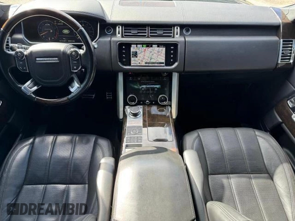 2016 Land Rover Range Rover Supercharged с VIN SALGS2EF6GA262345, выставлен на аукционе Copart как лот 69593394 с пробегом 42 240 миль миль и Списание • Salvage title. История ставок и продаж доступна на DreamBid. Изображение 8.
