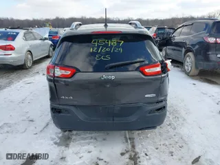 2017 Jeep Cherokee Latitude with VIN 1C4PJMCB6HW639248, listed as a IAAI auction lot 41531578 with 1 mi miles. Bid and sale history available at carsss.com. Image 15.