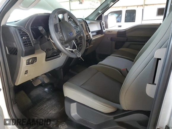 2015 Ford F-150 XL with VIN 1FTEX1CP0FKE50583, listed as a Copart auction lot 52542995 with 51,656 mi miles and Salvage Title. Bid and sale history available at carsss.com. Image 7.