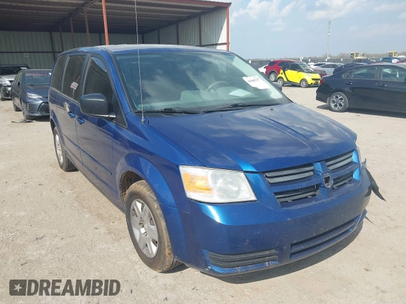 2010 Dodge Grand Caravan SE with VIN 2D4RN4DE9AR219717, listed as a IAAI auction lot 41880337 with 180,666 mi miles and . Bid and sale history available at DreamBid. Image 1.