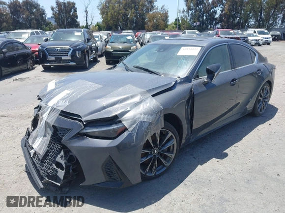 2021 Lexus IS 350 F Sport с VIN JTHGZ1B28M5047647, выставлен на аукционе IAAI как лот 41934437 с пробегом 27 544 миль миль и . История ставок и продаж доступна на DreamBid. Изображение 2.