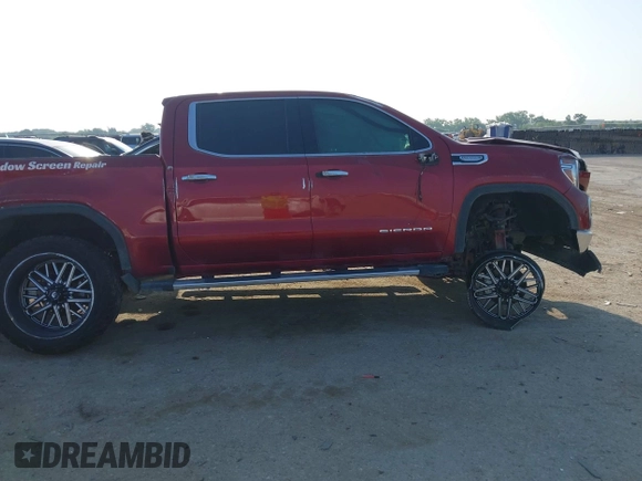 2019 GMC Sierra 1500 SLT z VIN 1GTU9DED2KZ210981, wystawiony jako IAAI lot #42315099 z przebiegiem Nie podano mil oraz . Historia ofert i sprzedaży dostępna na DreamBid. Obrazek 13.