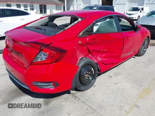 2019 Honda Civic Sedan LX with VIN 2HGFC2F69KH550645, listed as a IAAI auction lot 42043492 with 110,643 mi miles. Bid and sale history available at carsss.com. Image 4.