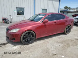 2006 Lexus IS 350 z VIN JTHBE262562001493, wystawiony jako Copart lot #55713765 z przebiegiem 191 164 mil mil oraz Szkoda całkowita • Salvage title. Historia ofert i sprzedaży dostępna na DreamBid. Obrazek 1.