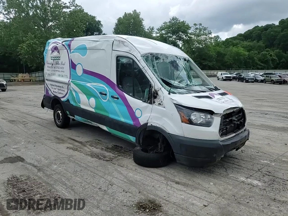 2019 Ford Transit z VIN 1FTYR2CG2KKB82613, wystawiony jako Copart lot #61435345 z przebiegiem 100 090 mil mil oraz Szkoda całkowita • Salvage title. Historia ofert i sprzedaży dostępna na DreamBid. Obrazek 14.