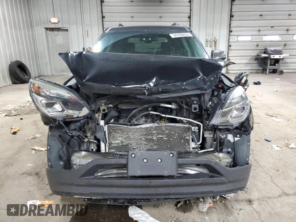 2017 Chevrolet Equinox Premier with VIN 2GNALDEK7H1612846, listed as a Copart auction lot 54100655 with 97,502 mi miles and Non Repairable. Bid and sale history available at DreamBid. Image 5.