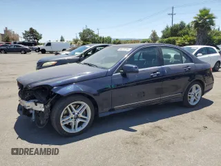 2013 Mercedes-Benz C 350 Sport with VIN WDDGF5HB7DA868759, listed as a Copart auction lot 58220784 with 70,909 mi miles and Salvage Title. Bid and sale history available at DreamBid. Image 1.