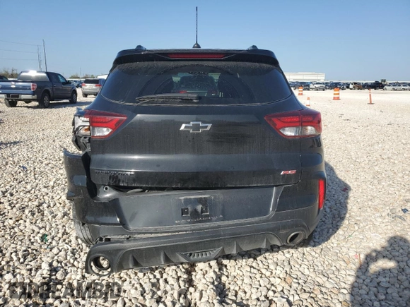 2022 Chevrolet TrailBlazer RS with VIN KL79MTSL7NB035695, listed as a Copart auction lot 49976425 with 83,923 mi miles and Salvage Title. Bid and sale history available at DreamBid. Image 6.