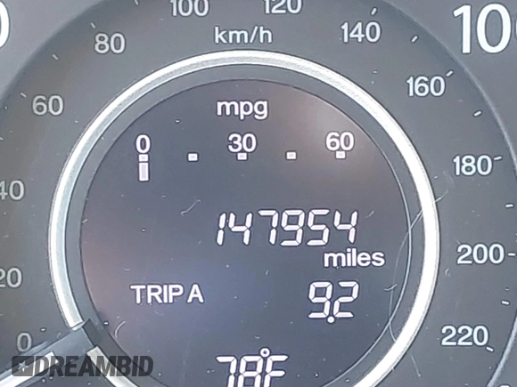 2014 Honda CR-V EX-L with VIN 2HKRM3H74EH514278, listed as a IAAI auction lot 41480446 with 147,954 mi miles and . Bid and sale history available at carsss.com. Image 15.