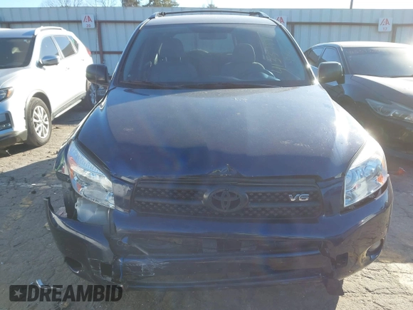 2006 Toyota RAV4 with VIN JTMZK33VX66001821, listed as a IAAI auction lot 41337881 with 189,949 mi miles. Bid and sale history available at carsss.com. Image 6.
