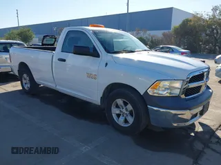 2016 Ram 1500 Tradesman with VIN 3C6JR6DG8GG239636, listed as a IAAI auction lot 41366332 with 117,082 mi miles and . Bid and sale history available at DreamBid. Image 1.