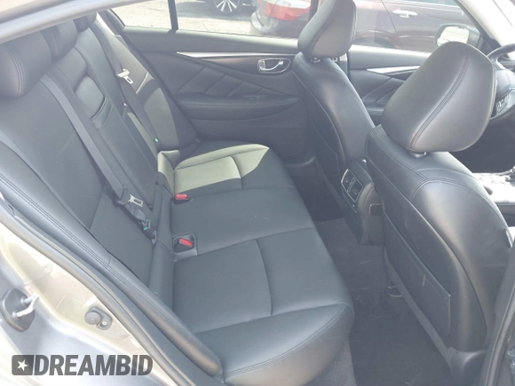 2018 Infiniti Q50 Luxe with VIN JN1EV7AP4JM590048, listed as a IAAI auction lot 41863410 with 55,727 mi miles and . Bid and sale history available at carsss.com. Image 8.