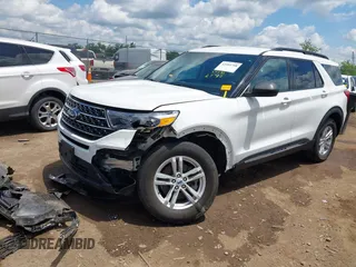 2023 Ford Explorer XLT with VIN 1FMSK8DH6PGC14487, listed as a IAAI auction lot 42381708 with 55,295 mi miles and . Bid and sale history available at DreamBid. Image 18.
