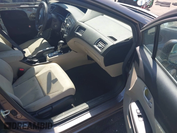 2015 Honda Civic Sedan LX with VIN 19XFB2F58FE082269, listed as a IAAI auction lot 42031294 with 105,260 mi miles. Bid and sale history available at carsss.com. Image 5.