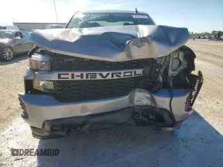2020 Chevrolet Silverado 1500 Custom with VIN 3GCPWBEF6LG213718, listed as a Copart auction lot 81817404 with 85,969 mi miles and Non Repairable. Bid and sale history available at carsss.com. Image 5.