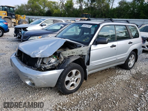 2003 Subaru Forester XS with VIN JF1SG65653H759761, listed as a Copart auction lot 54401914 with 212,658 mi miles and Non Repairable. Bid and sale history available at carsss.com. Image 1.