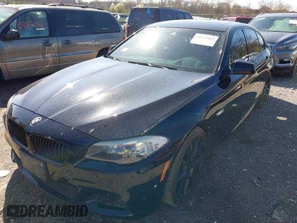 2013 BMW 5 Series 550i xDrive with VIN WBAFU9C54DDY70243, listed as a IAAI auction lot 41812862 with 85,758 mi miles and . Bid and sale history available at carsss.com. Image 6.