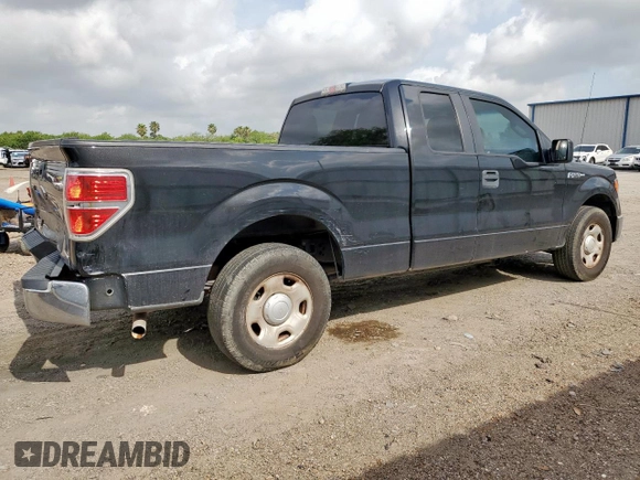 2014 Ford F-150 XL with VIN 1FTEX1CM6EFB39513, listed as a Copart auction lot 58960835 with 195,858 mi miles and Salvage title. Bid and sale history available at DreamBid. Image 3.