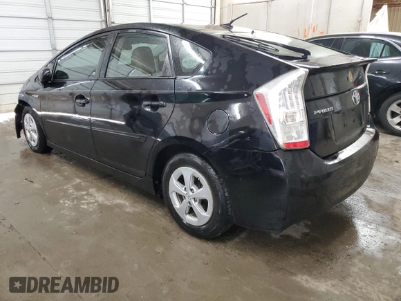 2011 Toyota Prius I with VIN JTDKN3DU2B5320872, listed as a Copart auction lot 80143054 with 181,635 mi miles and Salvage Title. Bid and sale history available at DreamBid. Image 2.