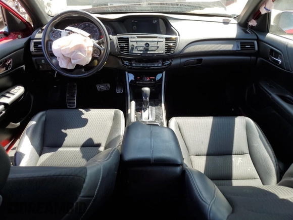 2016 Honda Accord Sport with VIN 1HGCR2F56GA203997, listed as a Copart auction lot 61223795 with 76,042 mi miles and Salvage title. Bid and sale history available at DreamBid. Image 8.