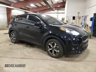 2021 Kia Sportage LX with VIN KNDPM3AC3M7844446, listed as a Copart auction lot 52189735 with 43,814 mi miles and Clean Title. Bid and sale history available at carsss.com. Image 4.