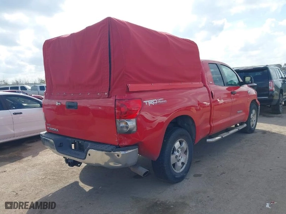 2007 Toyota Tundra SR5 with VIN 5TFRV54117X025760, listed as a IAAI auction lot 41453556 with 240,244 mi miles. Bid and sale history available at carsss.com. Image 4.