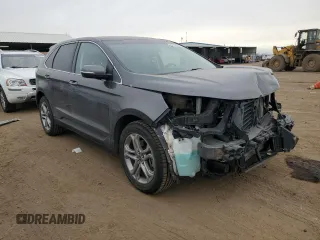 2018 Ford Edge Titanium with VIN 2FMPK4K90JBB07332, listed as a Copart auction lot 82519864 with 94,866 mi miles and Salvage Title. Bid and sale history available at carsss.com. Image 4.