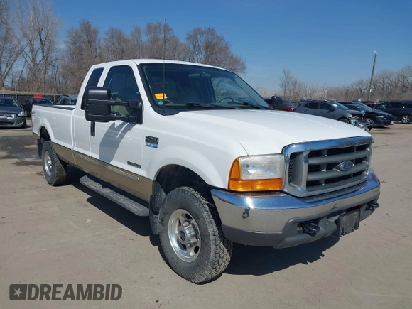2000 Ford F-250 XL with VIN 1FTNX21F4YED24924, listed as a IAAI auction lot 41755231 with 92,588 mi miles and . Bid and sale history available at DreamBid. Image 1.