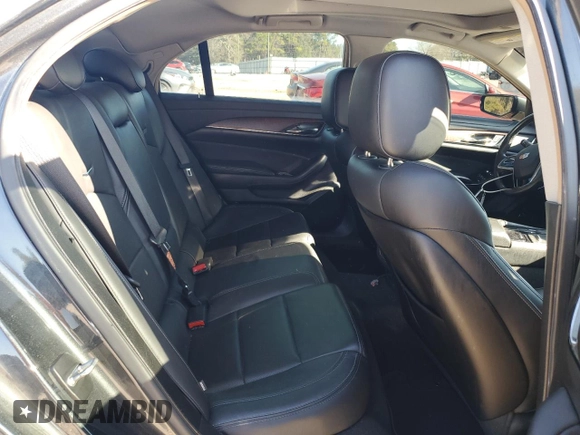 2017 Cadillac CTS Sedan Luxury RWD with VIN 1G6AR5SX8H0128521, listed as a Copart auction lot 48345805 with 107,281 mi miles and Salvage Title. Bid and sale history available at carsss.com. Image 10.