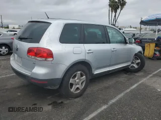 2006 Volkswagen Touareg 3.2L V6 with VIN WVGZG77LX6D015629, listed as a Copart auction lot 53345835 with 93,199 mi miles and Salvage Title. Bid and sale history available at DreamBid. Image 3.
