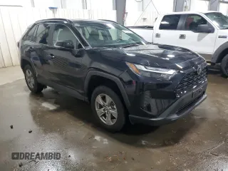2024 Toyota RAV4 XLE with VIN 2T3P1RFV7RW455682, listed as a Copart auction lot 48234455 with 25,953 mi miles and Salvage Title. Bid and sale history available at DreamBid. Image 4.