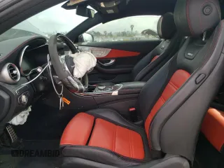 2020 Mercedes-Benz C with VIN W1KWJ8HB1LG032534, listed as a Copart auction lot 48568793 with 17,591 mi miles and . Bid and sale history available at DreamBid. Image 7.
