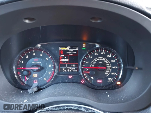 2019 Subaru WRX STI z VIN JF1VA2R6XK9814201, wystawiony jako IAAI lot #41641582 z przebiegiem 57 327 mil mil oraz . Historia ofert i sprzedaży dostępna na DreamBid. Obrazek 7.