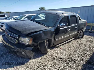2008 Chevrolet Avalanche LTZ with VIN 3GNFK12368G270480, listed as a Copart auction lot 77632104 with 165,347 mi miles and Non Repairable. Bid and sale history available at carsss.com. Image 1.