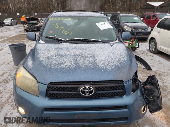 2007 Toyota RAV4 Sport with VIN JTMBD32V675089643, listed as a IAAI auction lot 41126523 with 216,056 mi miles and . Bid and sale history available at DreamBid. Image 12.