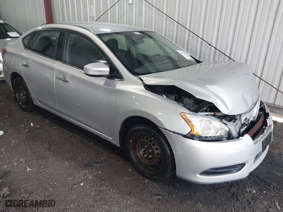 2014 Nissan Sentra SR with VIN 3N1AB7AP1EY202610, listed as a IAAI auction lot 41914461 with 179,107 mi miles. Bid and sale history available at carsss.com. Image 1.
