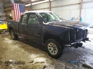 2011 Chevrolet Silverado 1500 Work Truck with VIN 1GCRKPEA7BZ302797, listed as a Copart auction lot 87170044 with 132,219 mi miles and Salvage Title. Bid and sale history available at DreamBid. Image 4.